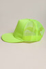Бейсболка TRUESPIN 5 Panel Trucker Neon-Yellow фото 3