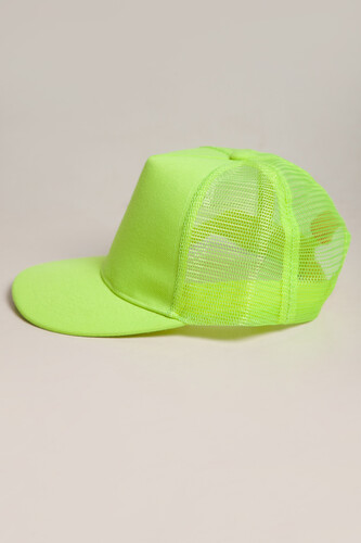 Бейсболка TRUESPIN 5 Panel Trucker Neon-Yellow фото 7