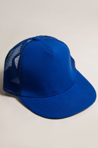 Бейсболка TRUESPIN 5 Panel Trucker Royal-Blue фото 5
