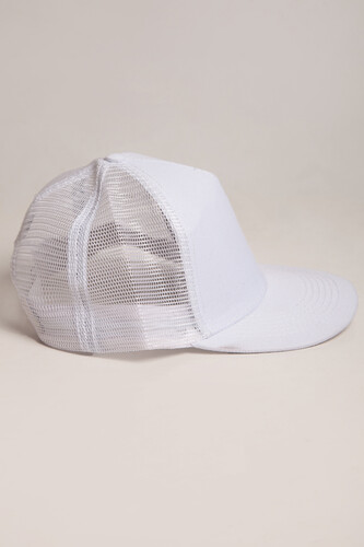 Бейсболка TRUESPIN 5 Panel Trucker White фото 6