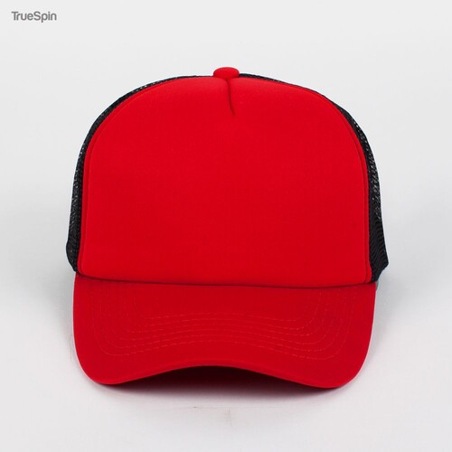 Бейсболка TRUESPIN Combo Trucker Red-Black фото 13