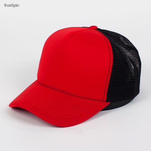 Бейсболка TRUESPIN Combo Trucker Red-Black фото 11