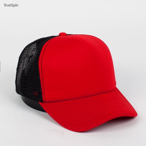 Бейсболка TRUESPIN Combo Trucker Red-Black фото 12