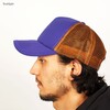Бейсболка TRUESPIN Combo Trucker Purple-Beige фото 2