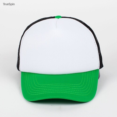 Бейсболка TRUESPIN Combo Trucker White-Black-Green фото 13