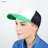 Бейсболка TRUESPIN Combo Trucker White-Black-Green фото 7