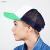 Бейсболка TRUESPIN Combo Trucker White-Black-Green фото 8