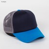 Бейсболка TRUESPIN Combo Trucker Navy-Grey-Turquoise фото 4