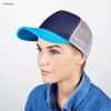 Бейсболка TRUESPIN Combo Trucker Navy-Grey-Turquoise Бейсболка TRUESPIN Combo Trucker Navy-Grey-Turquoise фото 13