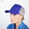 Бейсболка TRUESPIN Combo Trucker Purple-Dk-Grey фото 7