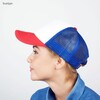 Бейсболка TRUESPIN Combo Trucker White-Purple-Red фото 2