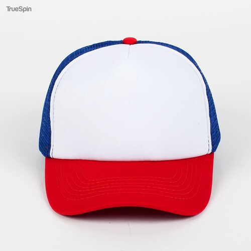 Бейсболка TRUESPIN Combo Trucker White-Purple-Red фото 11