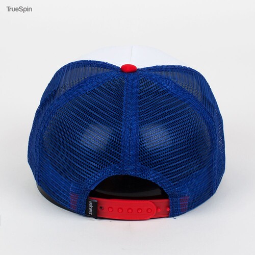 Бейсболка TRUESPIN Combo Trucker White-Purple-Red фото 12