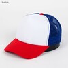 Бейсболка TRUESPIN Combo Trucker White-Purple-Red фото 3