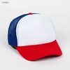 Бейсболка TRUESPIN Combo Trucker White-Purple-Red фото 4