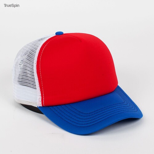 Бейсболка TRUESPIN Combo Trucker Red-White-Blue фото 14