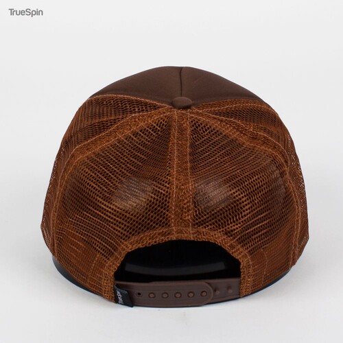 Бейсболка TRUESPIN Combo Trucker Brown-Beige фото 12