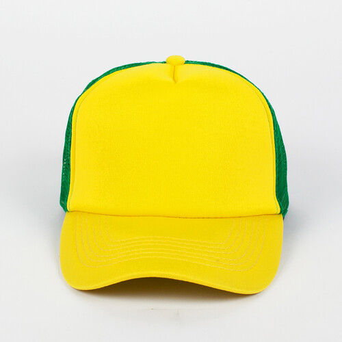 Бейсболка TRUESPIN Combo Trucker Yellow-Green фото 7