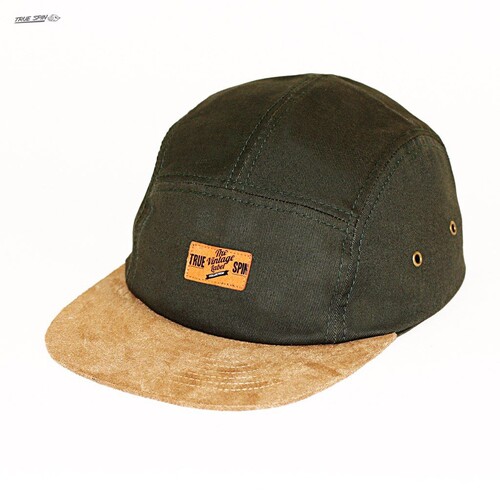 Бейсболка TRUESPIN Herritage 5 Panel Cap Green-Brown фото 5