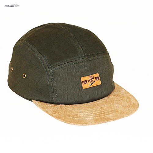 Бейсболка TRUESPIN Herritage 5 Panel Cap Green-Brown фото 6