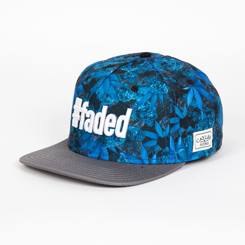 Бейсболка CAYLER & SONS #faded Cap Blue Buds/Grey/White фото 6