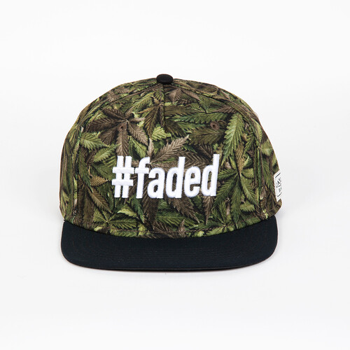 Бейсболка CAYLER & SONS #faded Cap Green Buds/Black/White фото 7