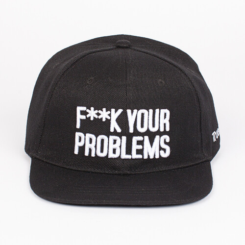 Бейсболка TRUESPIN Fuck Your Problems Black фото 10