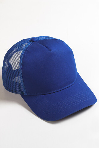 Бейсболка TRUESPIN Blank Round Visor Trucker Royal Blue фото 4