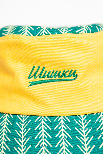 Панама ЗАПОРОЖЕЦ Shishki Green/Yellow фото 13