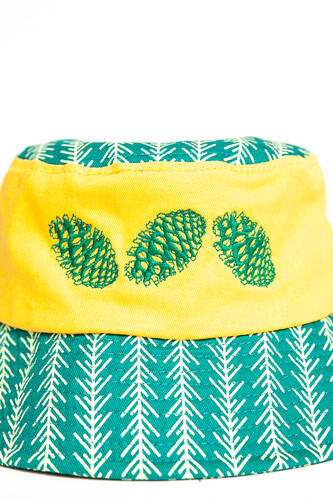 Панама ЗАПОРОЖЕЦ Shishki Green/Yellow фото 16