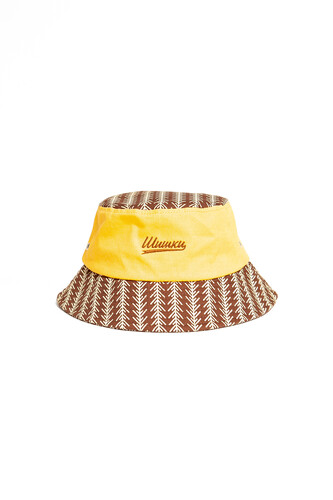 Панама ЗАПОРОЖЕЦ Shishki Brown/Yellow фото 10