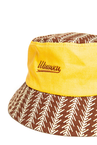 Панама ЗАПОРОЖЕЦ Shishki Brown/Yellow фото 12