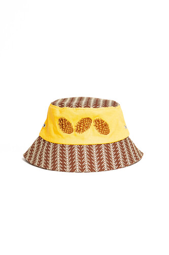 Панама ЗАПОРОЖЕЦ Shishki Brown/Yellow фото 11