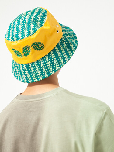 Панама ЗАПОРОЖЕЦ Shishki Green/Yellow фото 20