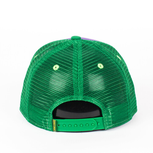 Бейсболка TRUESPIN 3 Tone Blank Trucker Cap Purple-Blue-Green фото 8