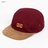 Бейсболка TRUESPIN Herritage 5 Panel Cap Burgundy-Brown фото