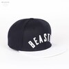 Бейсболка BEASTIN Above All Strapback Cap Black-Off-White-Wool фото 2