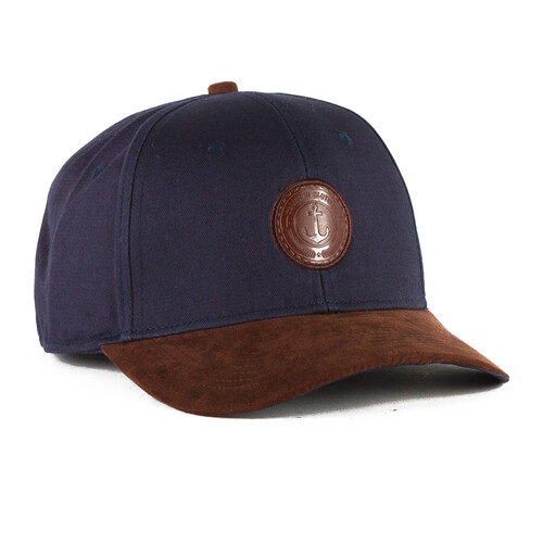 Бейсболка TRUESPIN Finale Round Strapback Navy фото 7