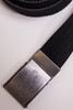 Ремень ЗАПОРОЖЕЦ Webbing Belt Лого Black/Grey фото 3