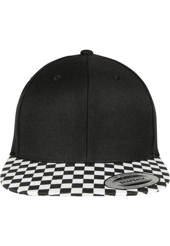 Бейсболка YUPOONG Checkerboard Snapback Black/White фото 7