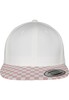 Бейсболка YUPOONG Checkerboard Snapback Lightrose/White фото 2