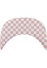 Бейсболка YUPOONG Checkerboard Snapback Lightrose/White фото 6