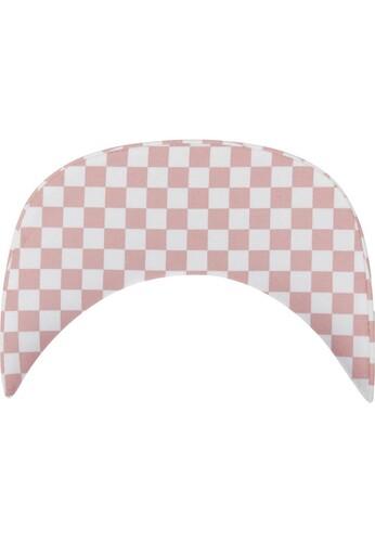 Бейсболка YUPOONG Checkerboard Snapback Lightrose/White фото 12