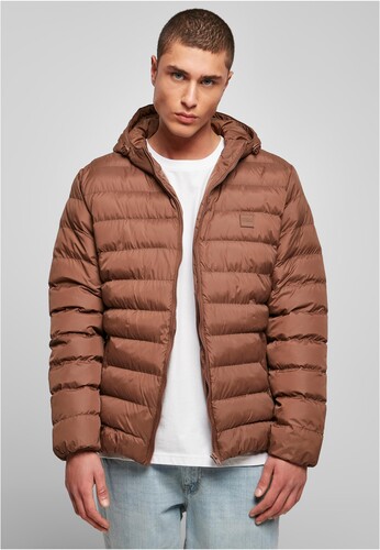 Куртка URBAN CLASSICS Basic Bubble Jacket Bark фото 5