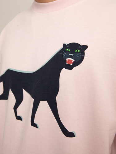Футболка ЗАПОРОЖЕЦ Pantera Big Loose Fit Pinky фото 22