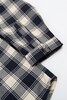Рубашка TRUESPIN Flannel Shirt Navy/White фото 4