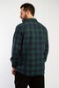 Рубашка TRUESPIN Flannel Shirt Navy/Green фото 2