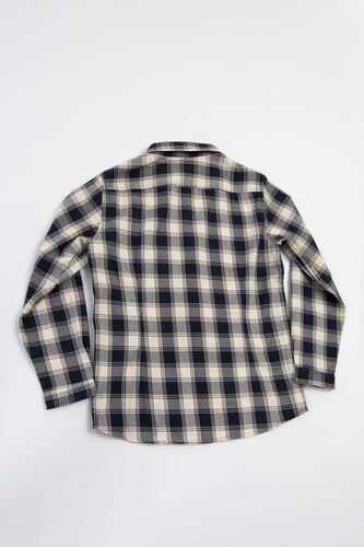 Рубашка TRUESPIN Flannel Shirt Navy/White фото 12