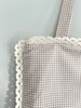 Шопер АРКАДИЙ И КУРА ОРЛОВ В Бежевую Клетку Бежевый фото 2