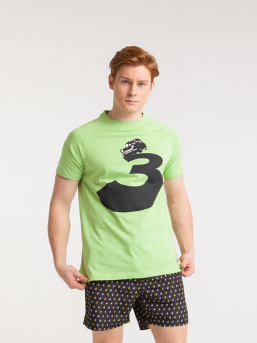 Футболка ЗАПОРОЖЕЦ Avto 3 Bright Green фото 7